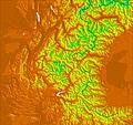 Western Alps temperature forecast for this period