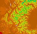 Western Alps temperature forecast for this period