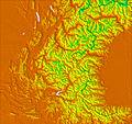 Western Alps temperature forecast for this period