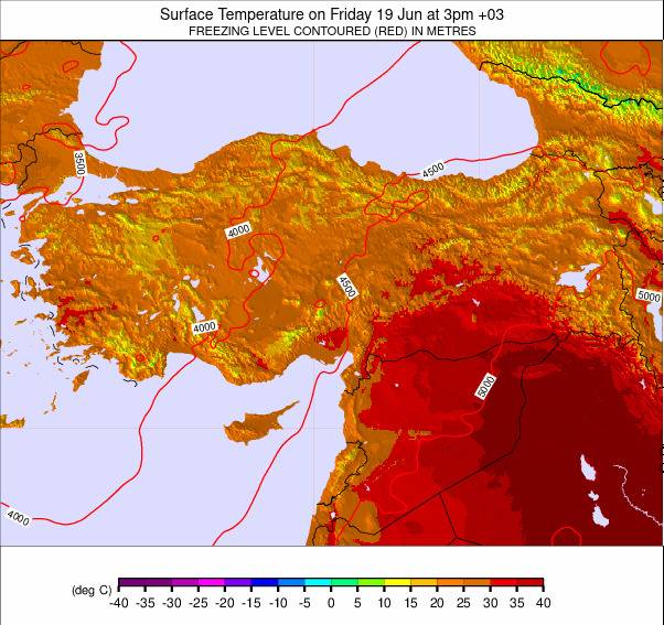 Turkey weather map - click to go back to main thumbnail page