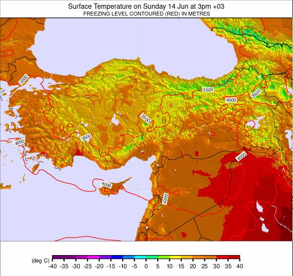 Turkey weather map - click to go back to main thumbnail page