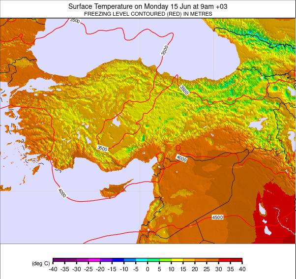 Turkey weather map - click to go back to main thumbnail page