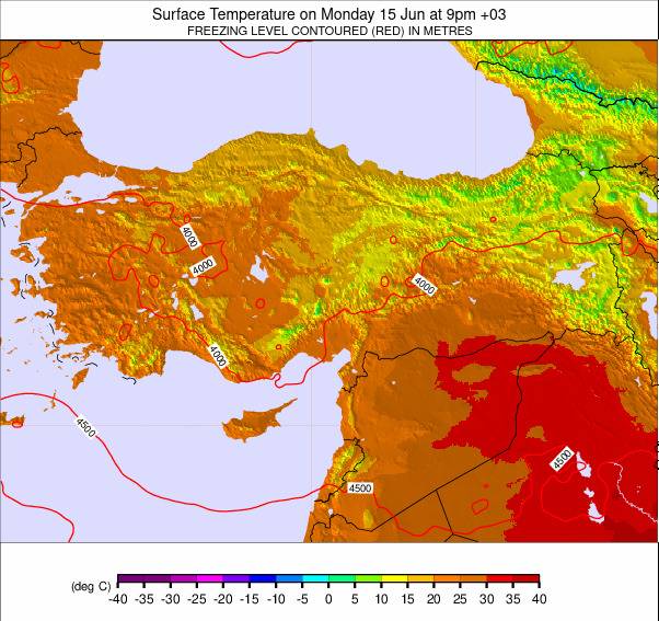 Turkey weather map - click to go back to main thumbnail page