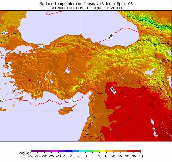 Turkey weather map - click to go back to main thumbnail page
