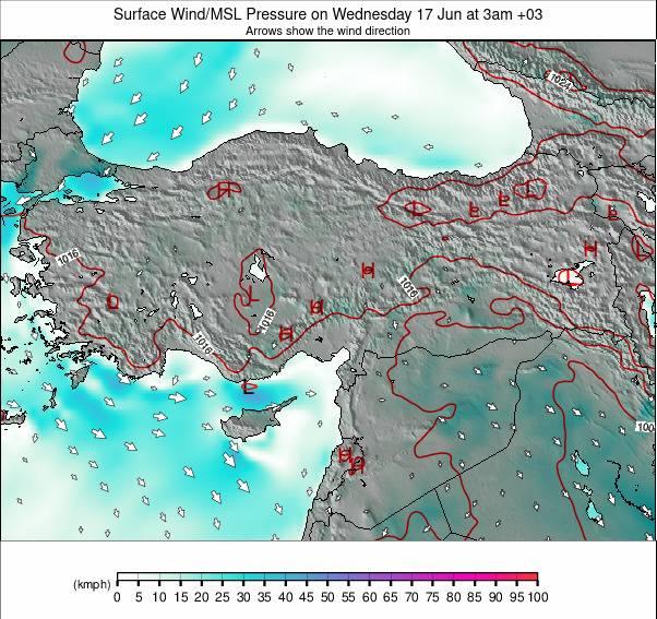 Turkey weather map - click to go back to main thumbnail page