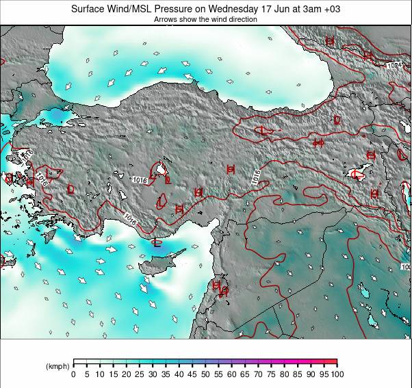 Turkey weather map - click to go back to main thumbnail page