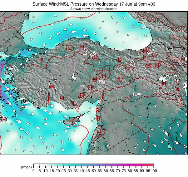 Turkey weather map - click to go back to main thumbnail page