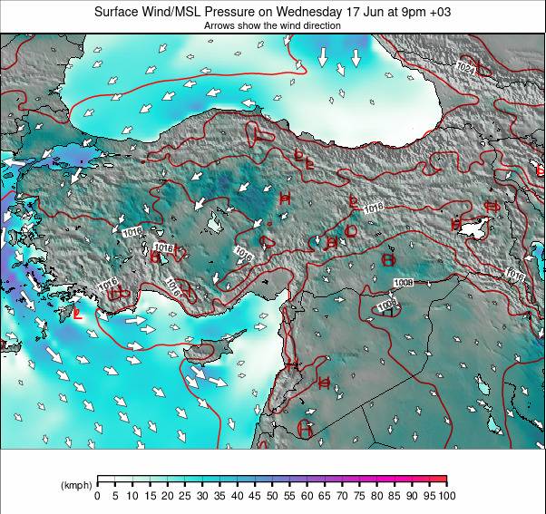 Turkey weather map - click to go back to main thumbnail page