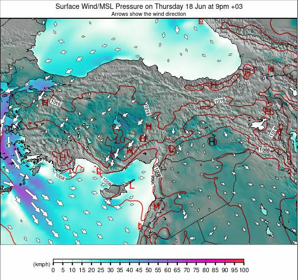 Turkey weather map - click to go back to main thumbnail page