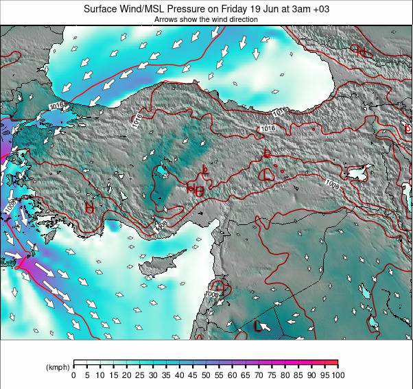 Turkey weather map - click to go back to main thumbnail page