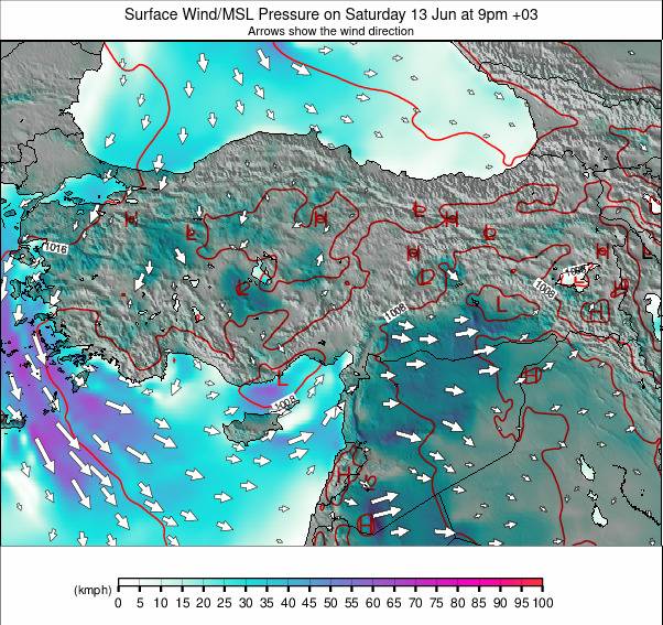 Turkey weather map - click to go back to main thumbnail page