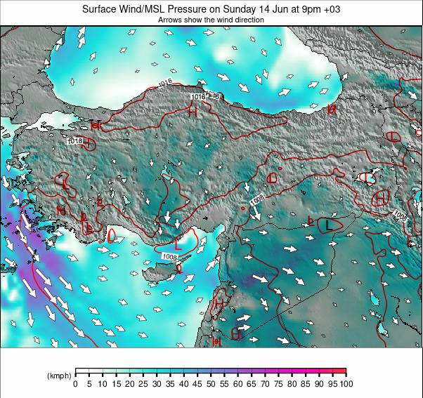 Turkey weather map - click to go back to main thumbnail page