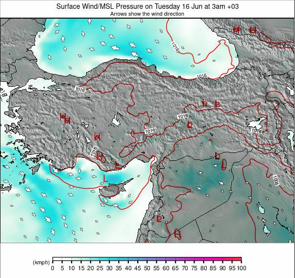 Turkey weather map - click to go back to main thumbnail page