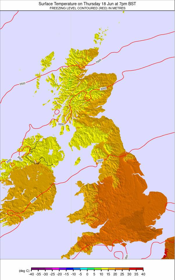 United Kingdom weather map - click to go back to main thumbnail page