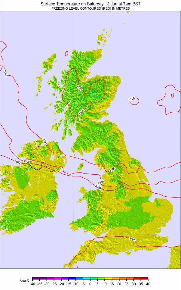 United Kingdom weather map - click to go back to main thumbnail page