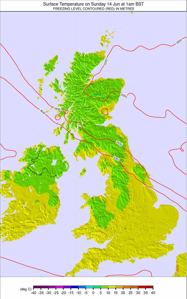 United Kingdom weather map - click to go back to main thumbnail page