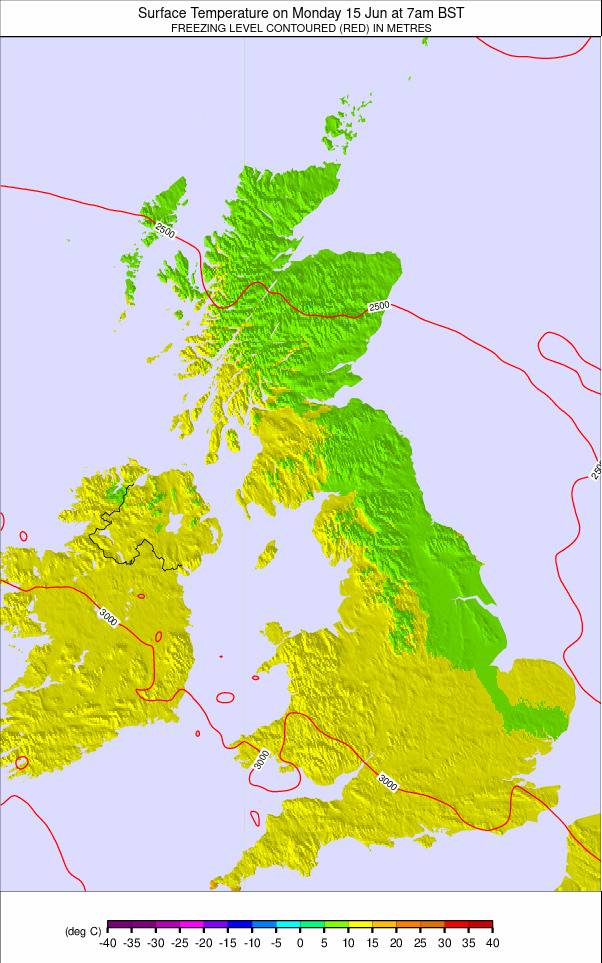 United Kingdom weather map - click to go back to main thumbnail page