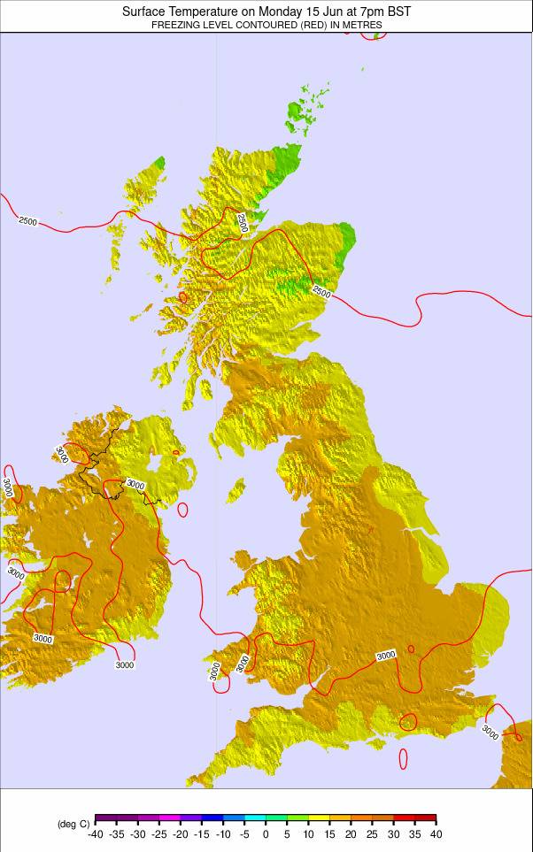 United Kingdom weather map - click to go back to main thumbnail page