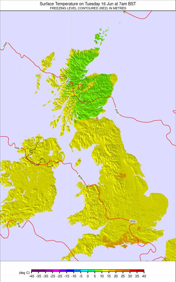 United Kingdom weather map - click to go back to main thumbnail page