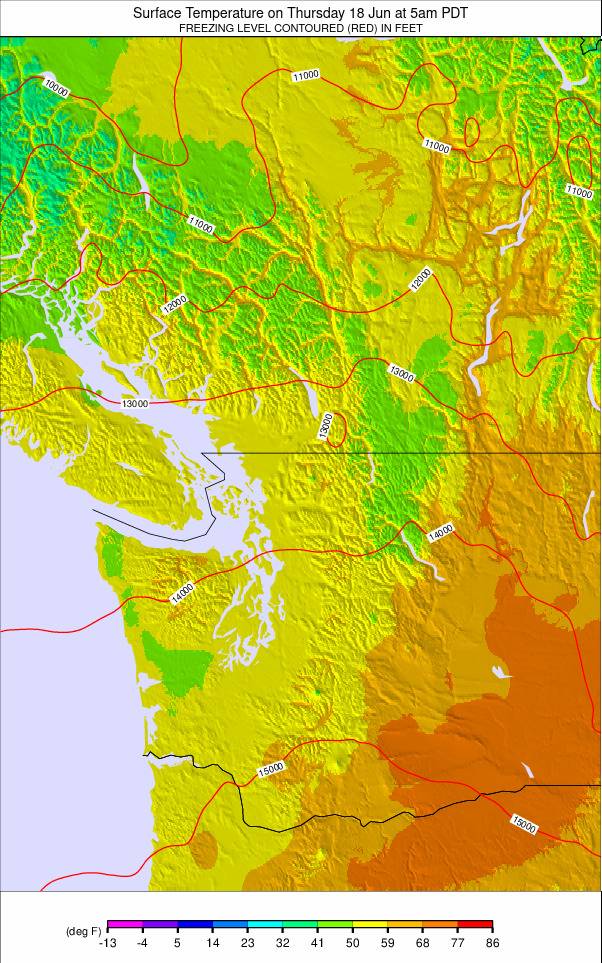 Washington / Vancouver weather map - click to go back to main thumbnail page