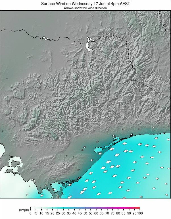 Victoria weather map - click to go back to main thumbnail page