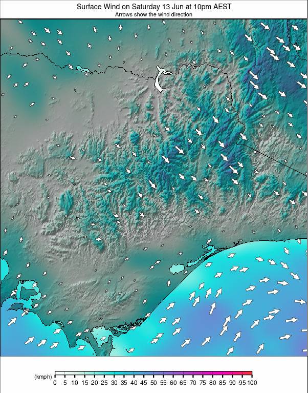 Victoria weather map - click to go back to main thumbnail page