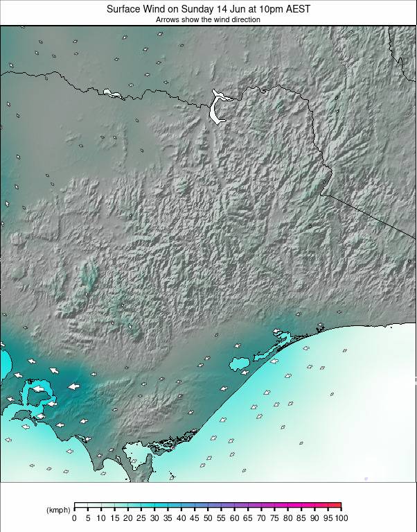 Victoria weather map - click to go back to main thumbnail page