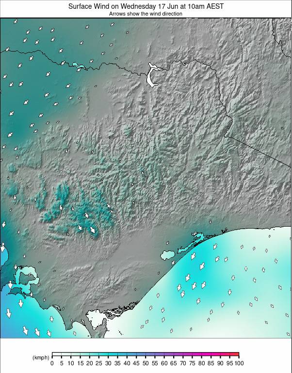 Victoria weather map - click to go back to main thumbnail page