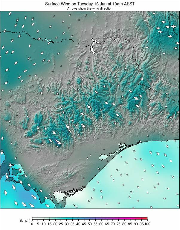 Victoria weather map - click to go back to main thumbnail page