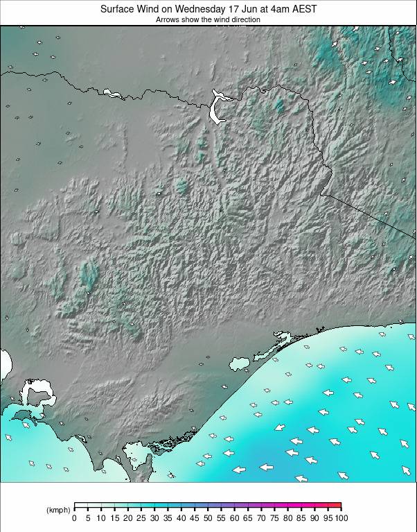 Victoria weather map - click to go back to main thumbnail page