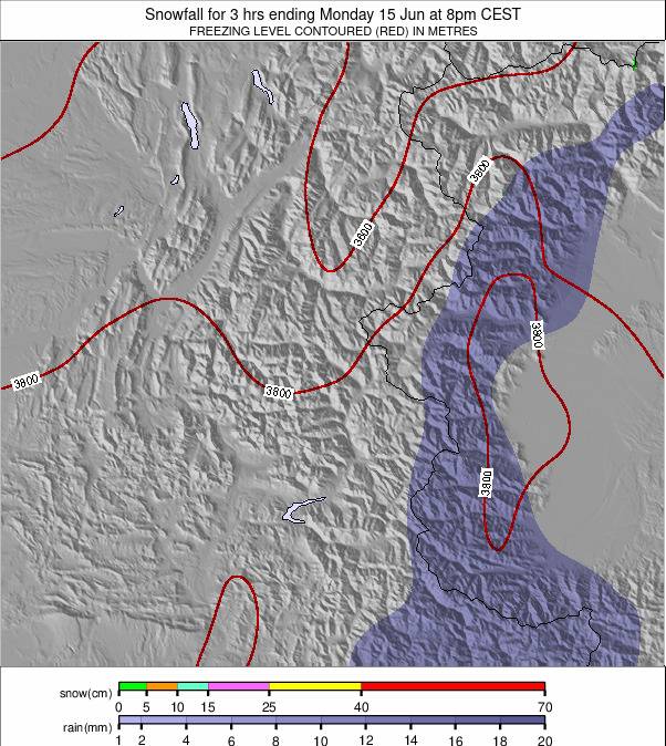 Western Alps weather map - click to go back to main thumbnail page