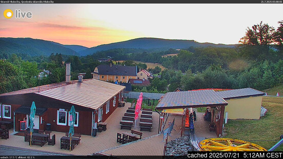 Live Snow webcam for Hlubočky