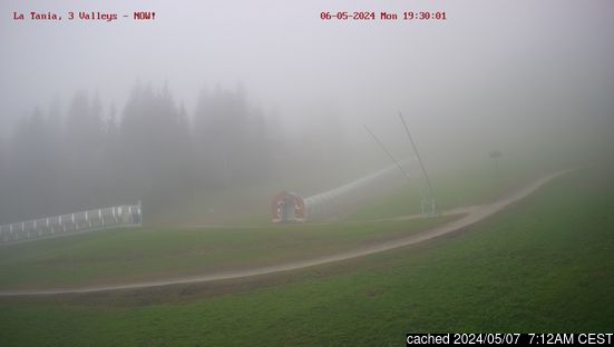 Live webcam for La Tania if available