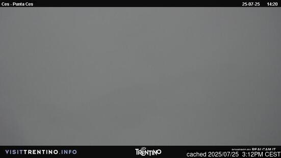 Live Snow webcam for Passo Rolle