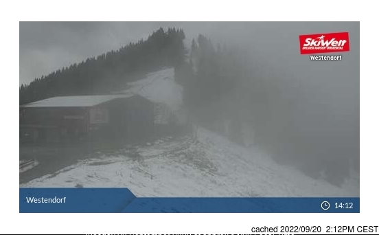 Westendorf Webcam Showing Current Snow Conditions