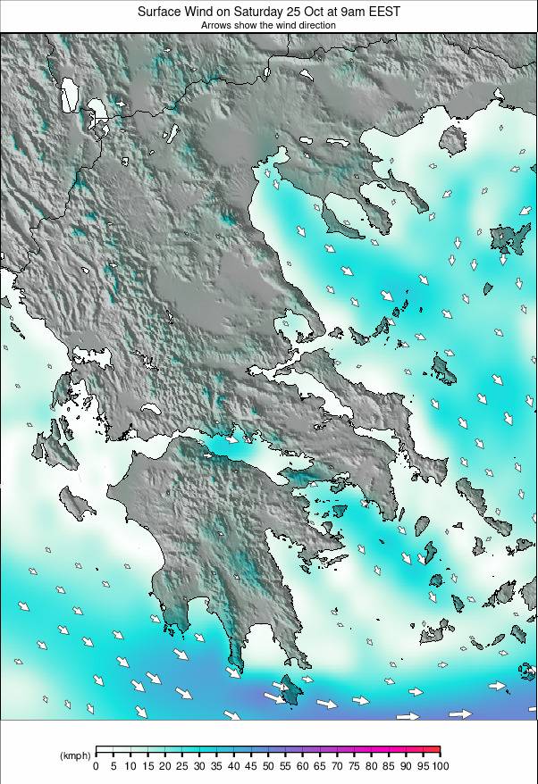 Greece Wind Forecast